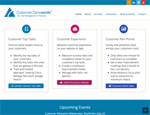Tablet Screenshot of customercarewords.com